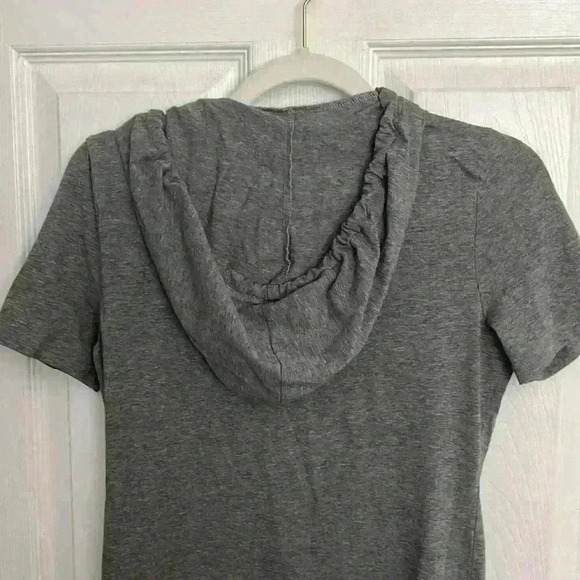 Missky Hoodie tshirt midi dress gray - Picture 6 of 10